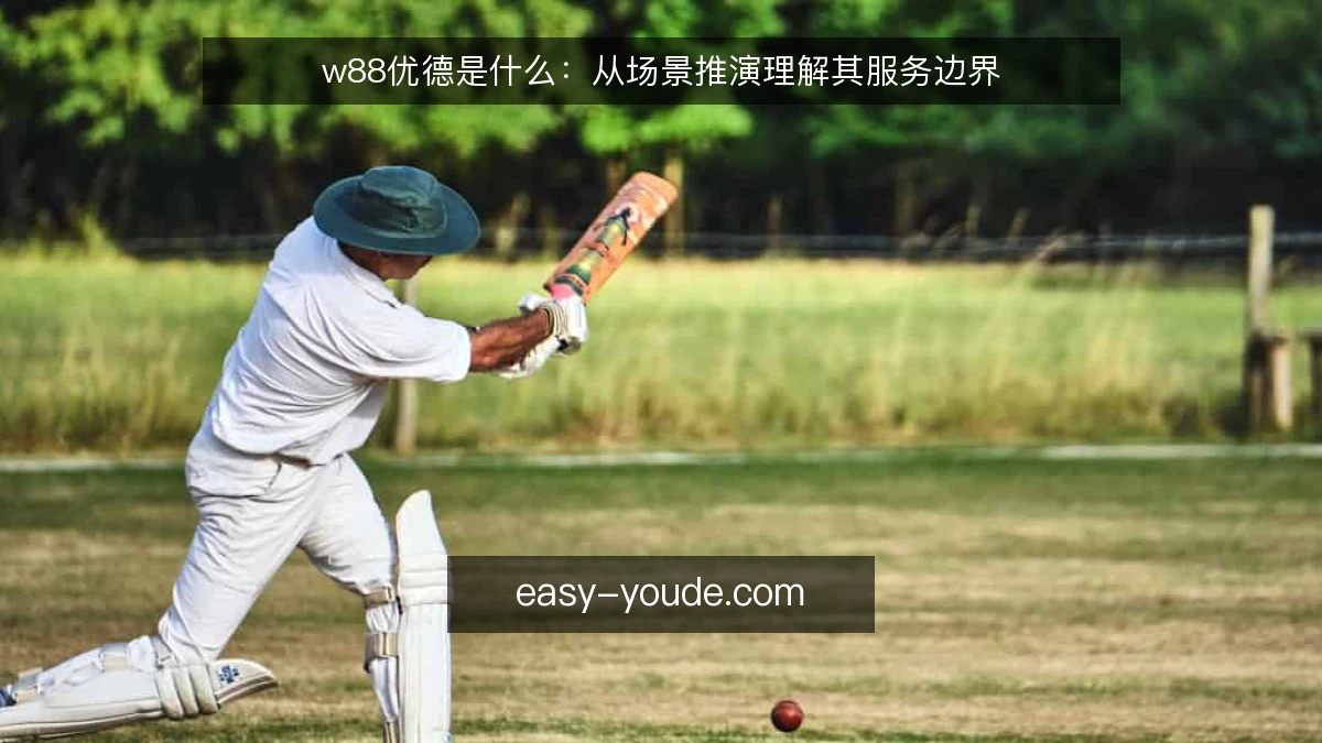 w88优德是什么：从场景推演理解其服务边界
