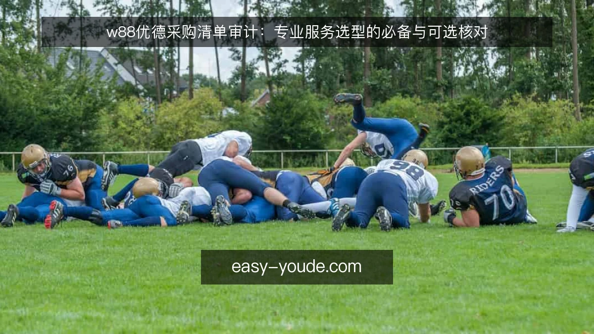 w88优德采购清单审计：专业服务选型的必备与可选核对